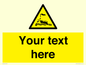 Custom Warning wind over tide conditions